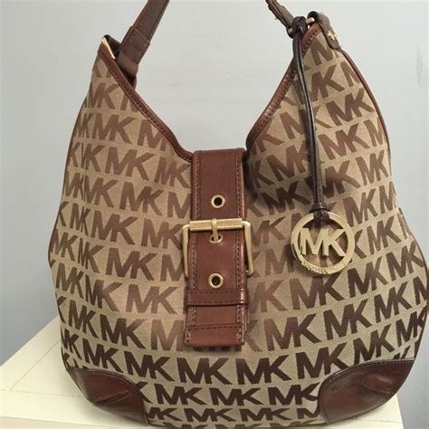 michael kors ludlow large shoulder bag mk monogram|Michael Kors Ludlow Large Leather Bag .